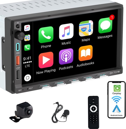 Double din apple carplay - din,
