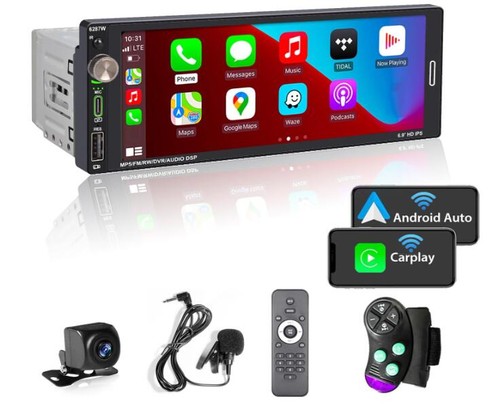 Single din wireless apple - single,
