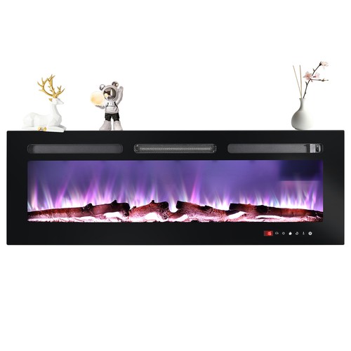 Electric fireplace with - fireplace,