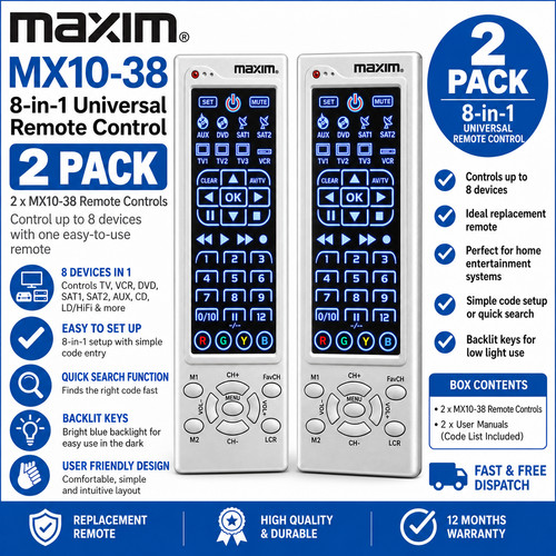Maxim mx10 touchscreen - mx10-38,